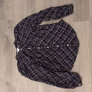 Veronica Beard plaid top size 2